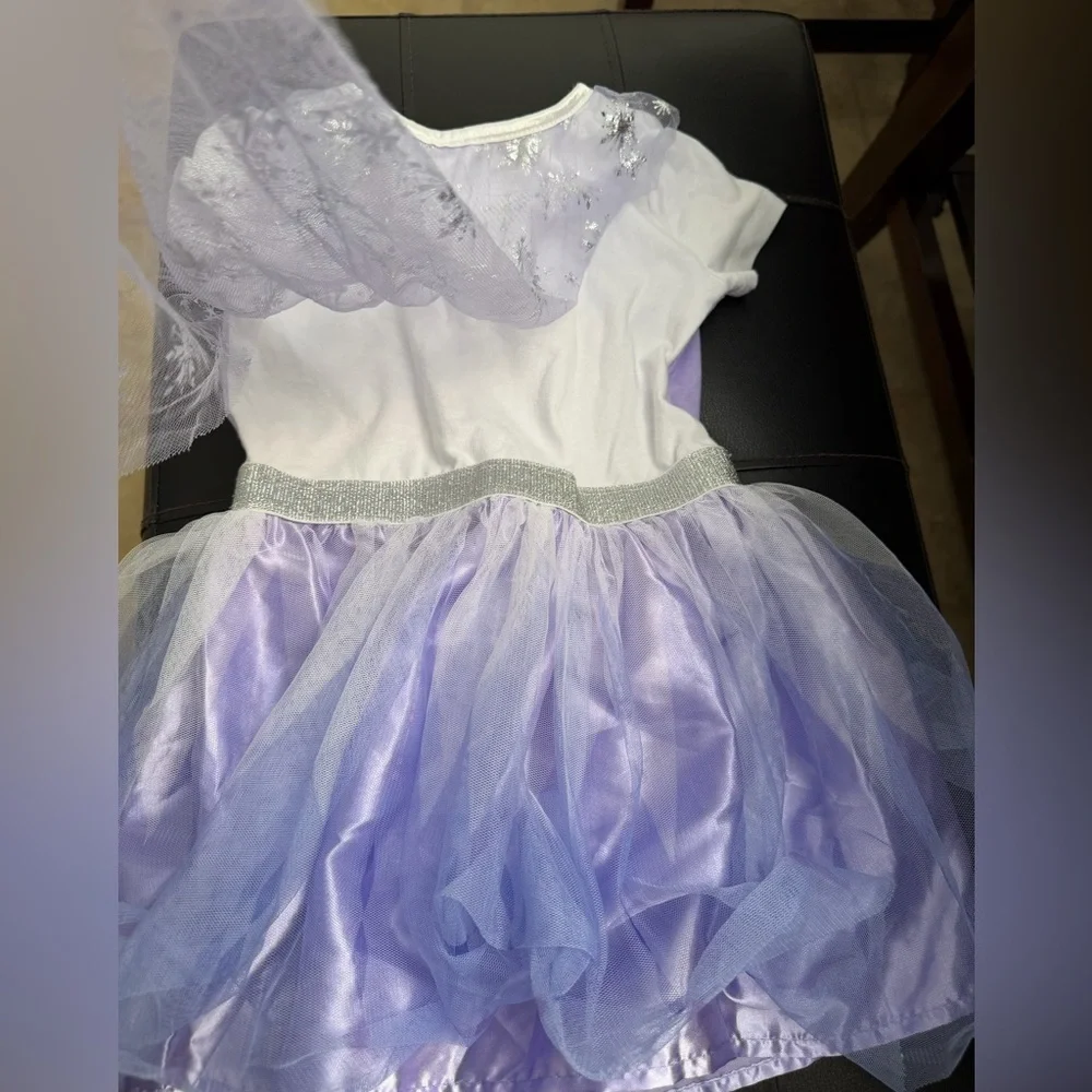 ❄️Disney Frozen Princess Anna Elsa Girls Gown - Picture 5 of 7